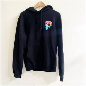 Primitive Men’s Skateboarding Hoodie With Colorful Logo Florida Size Small Black